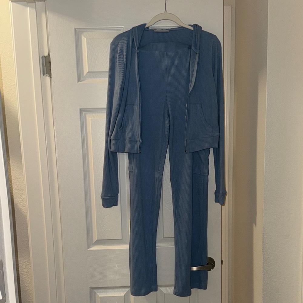 Women's Blue matching sweat set